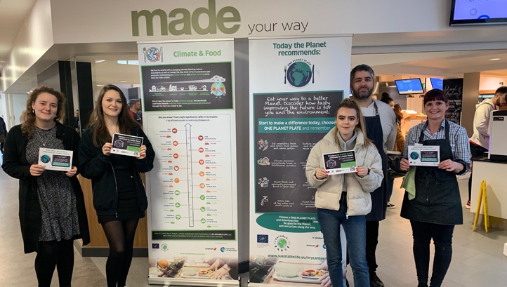 Staff and students at the University of Worcester